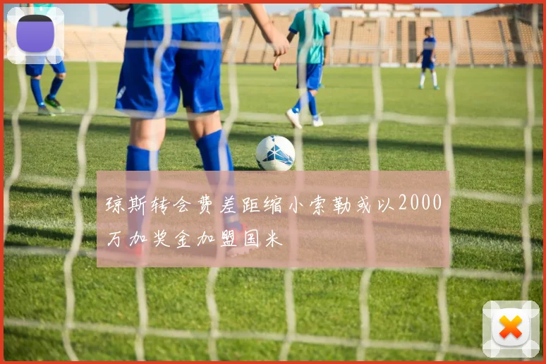 琼斯转会费差距缩小索勒或以2000万加奖金加盟国米